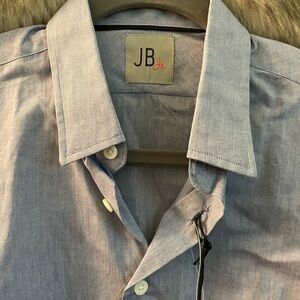 Nordstrom Blue Button-Up Shirt
